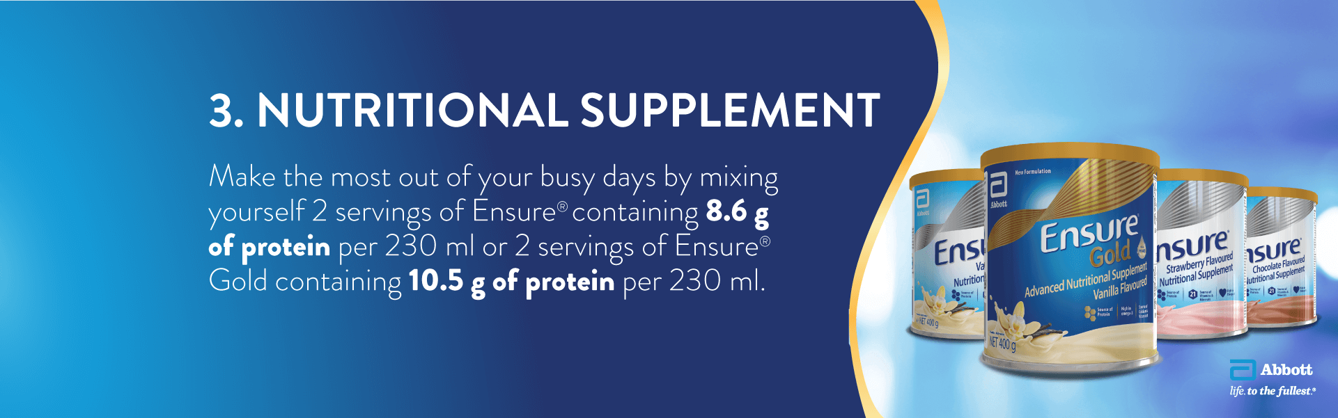 Nutritional Supplement Banner- Desktop